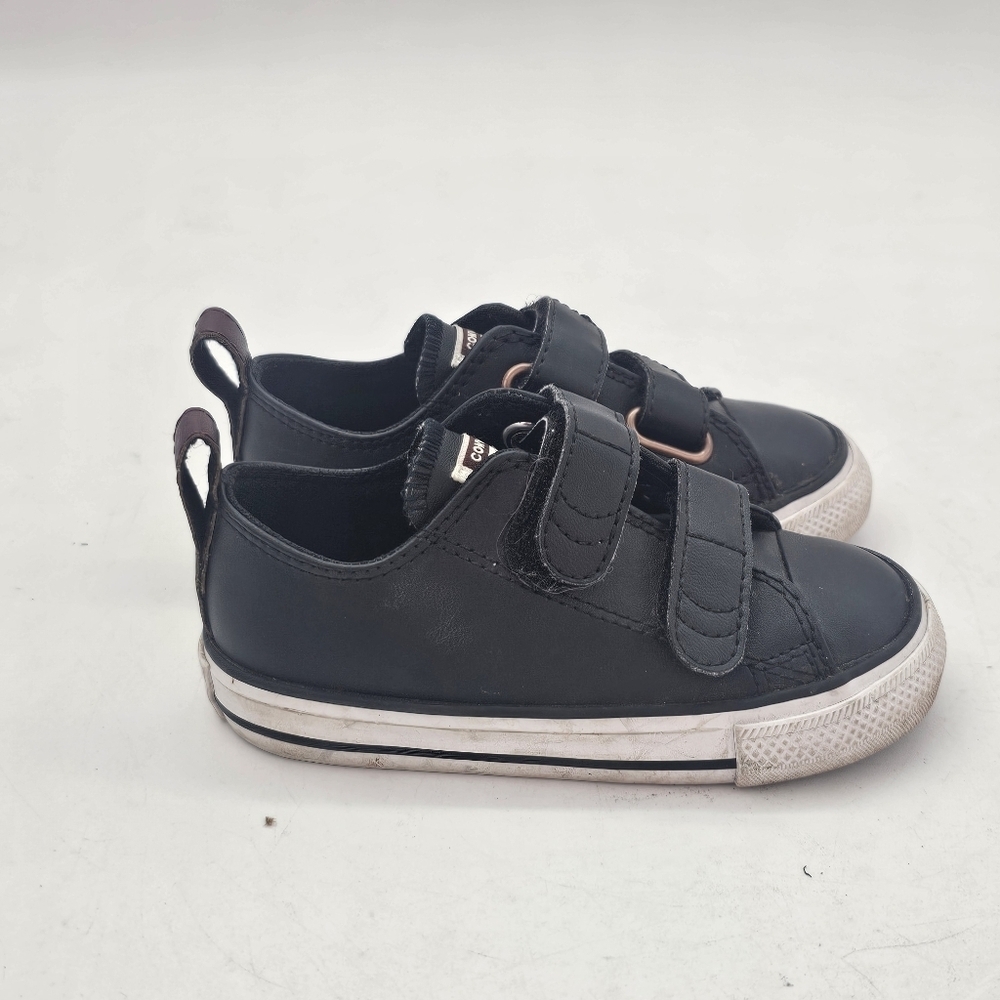 Converse Chuck Taylor All Star 2V Toddlers Sneakers Black Infant Size 7 - Picture 6 of 10